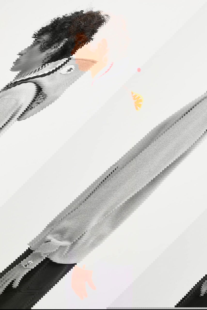 Mikina BAPE Abc Camo Shark Pullover Hoodie Šedá | 1L30114009, 1