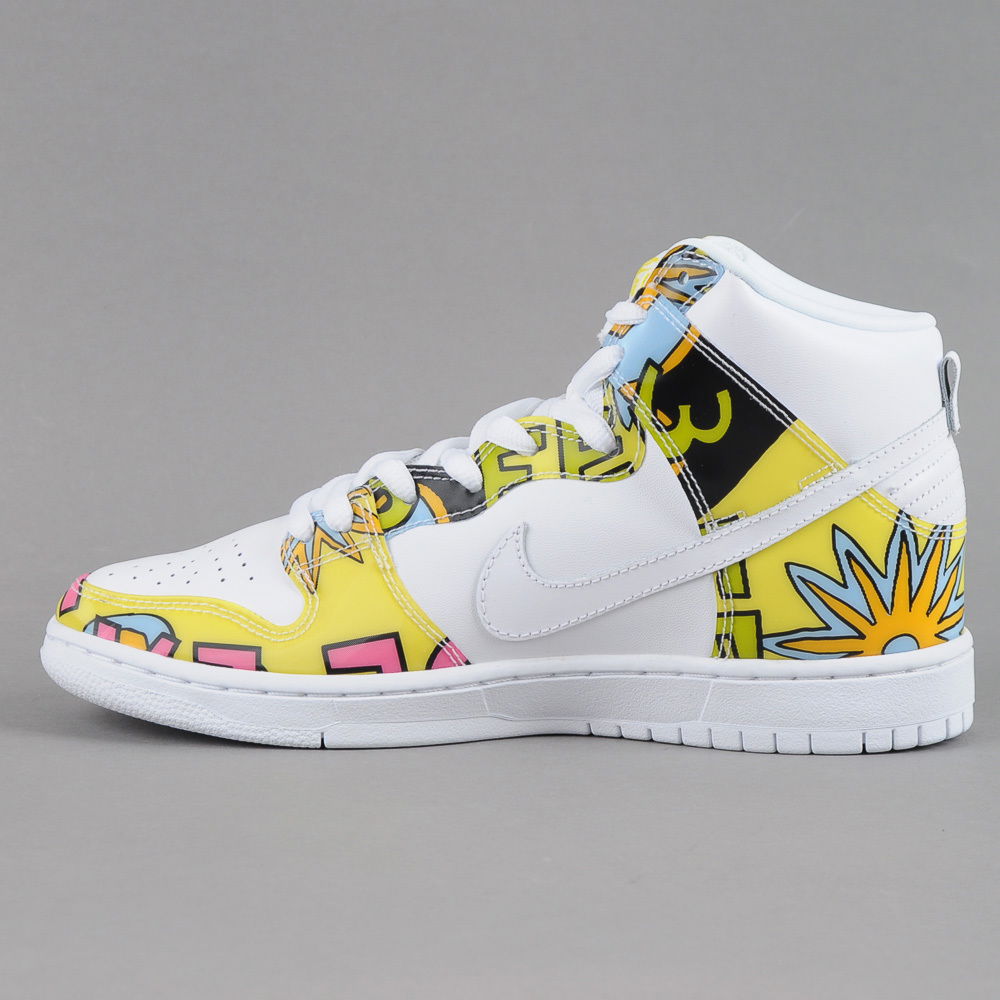 Tenisky a topánky Nike SB Dunk High Premium DLS QS Biela | 748751-177, 0
