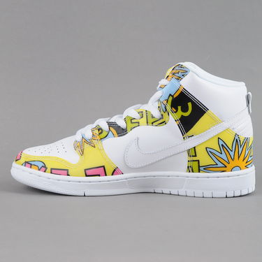 Tenisky a topánky Nike SB Dunk High Premium DLS QS Biela | 748751-177, 0
