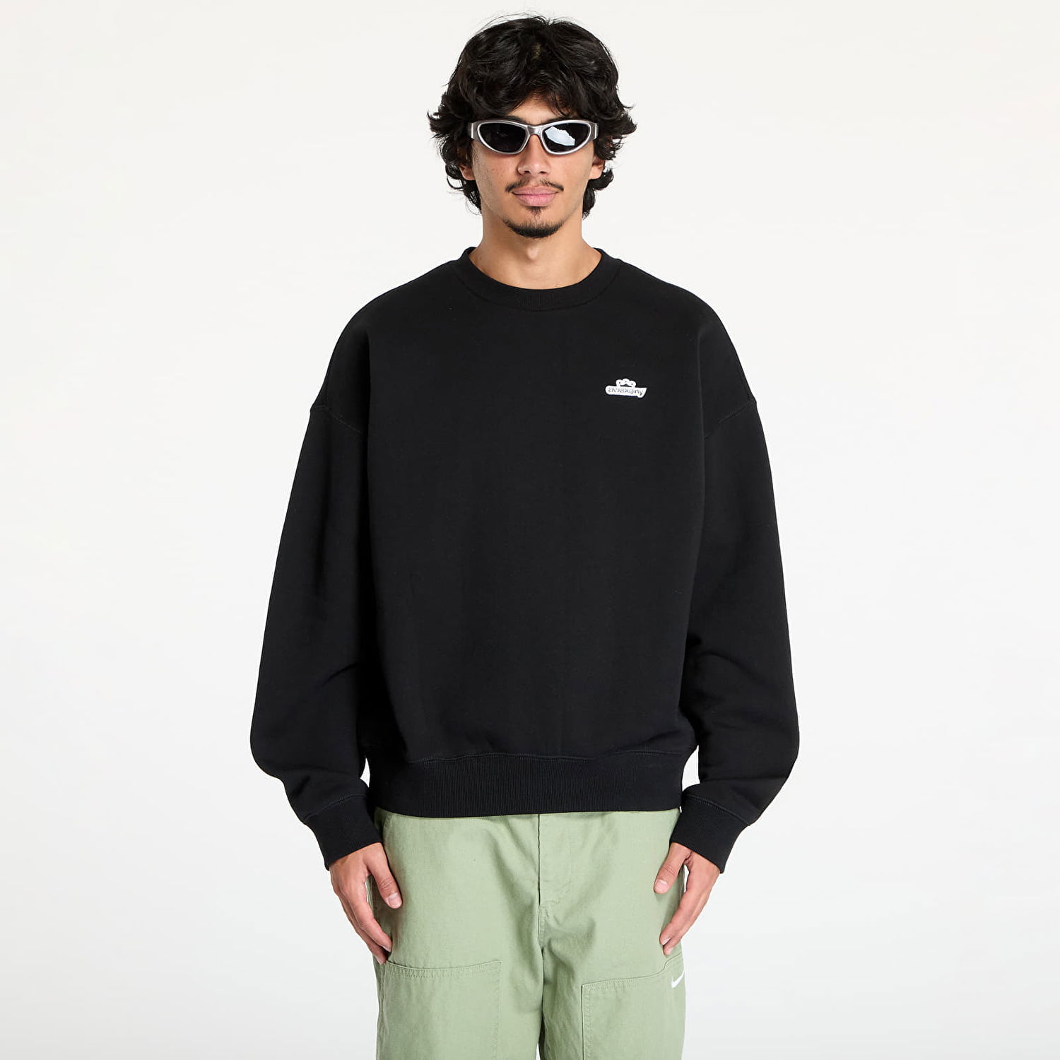 Mikina Awake NY Crown Logo Crewneck Black L Čierna | AWK-FW24-CN301-BLK, 0