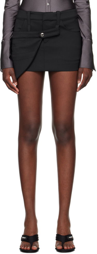 Sukňa Coperni Coperni Utilitary Miniskirt Čierna | COPJ39111, 0