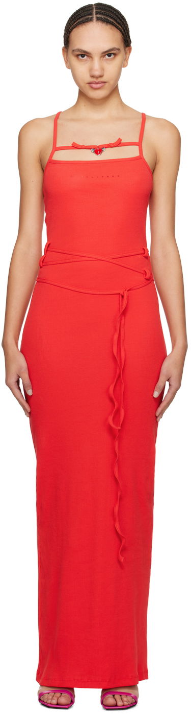 Šaty Ottolinger Ottolinger Charmed Maxi Dress Červená | 407902, 0