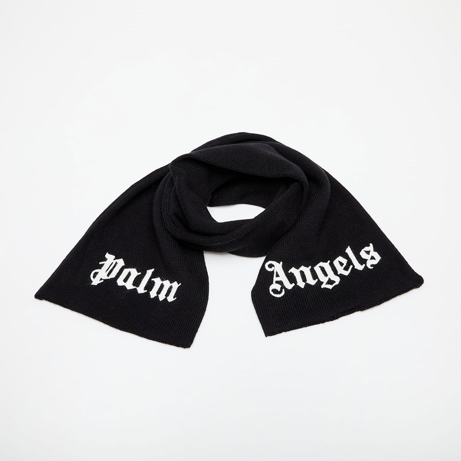 Šál Palm Angels Palm Angels Kids Logo Knit Scarf Čierna | PBMA008C99KNI0011001, 0