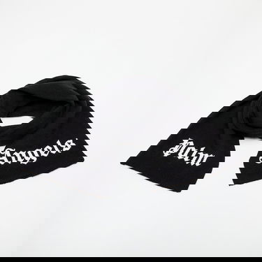 Šál Palm Angels Palm Angels Kids Logo Knit Scarf Čierna | PBMA008C99KNI0011001, 0