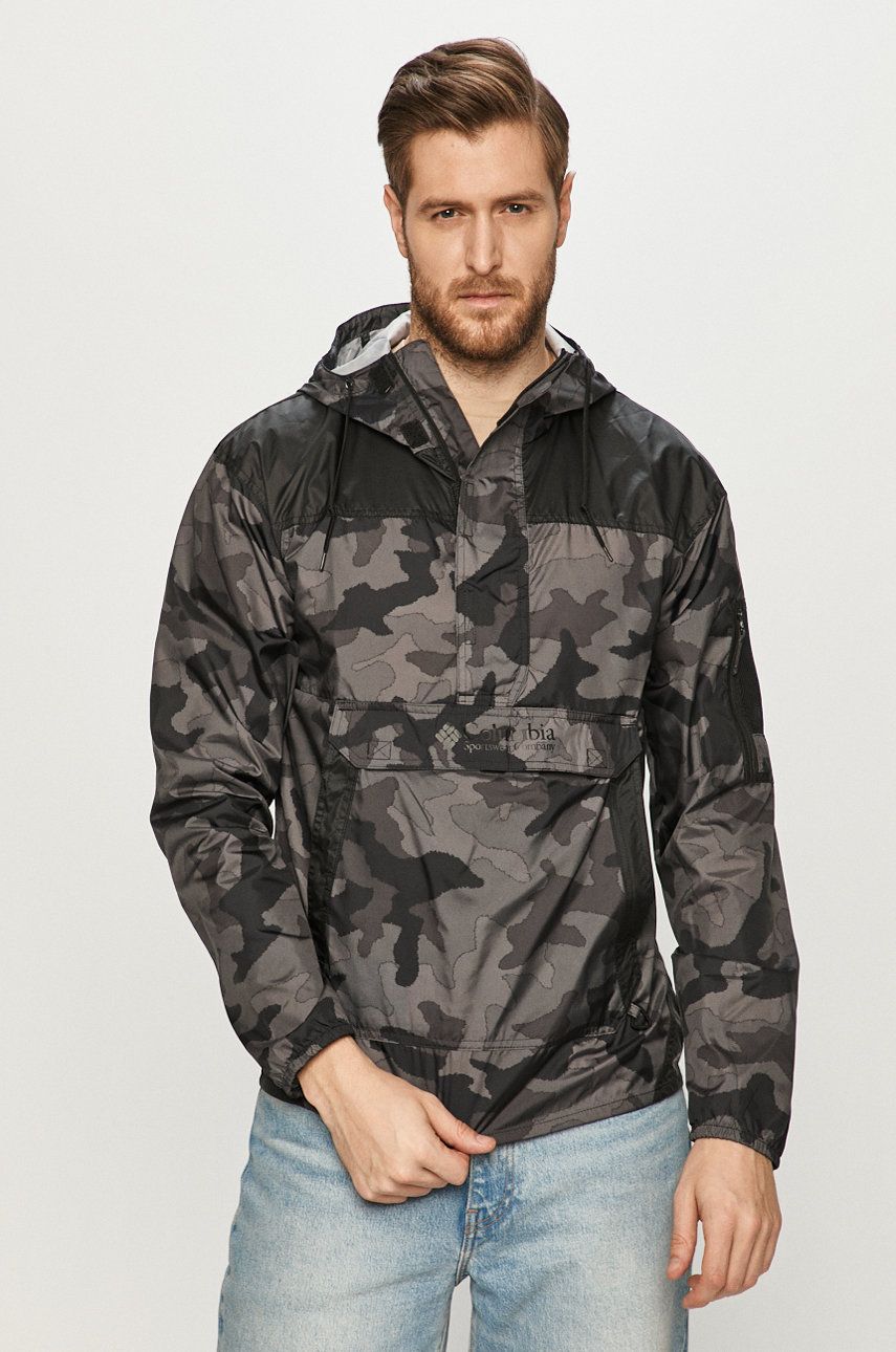 Vetrovka Columbia Jacket Čierna | 1714291, 0