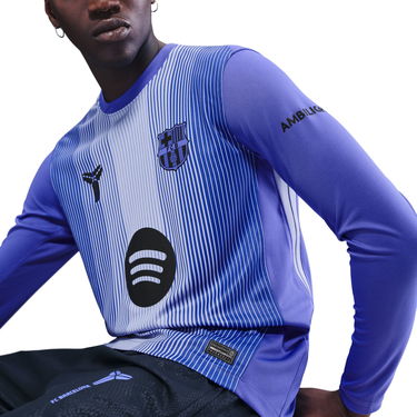 Dres Nike Nike x Kobe Dri-FIT FC Barcelona Stadium Away Long Sleeve Goalkeeper Jersey Fialová | hq9290-511, 2