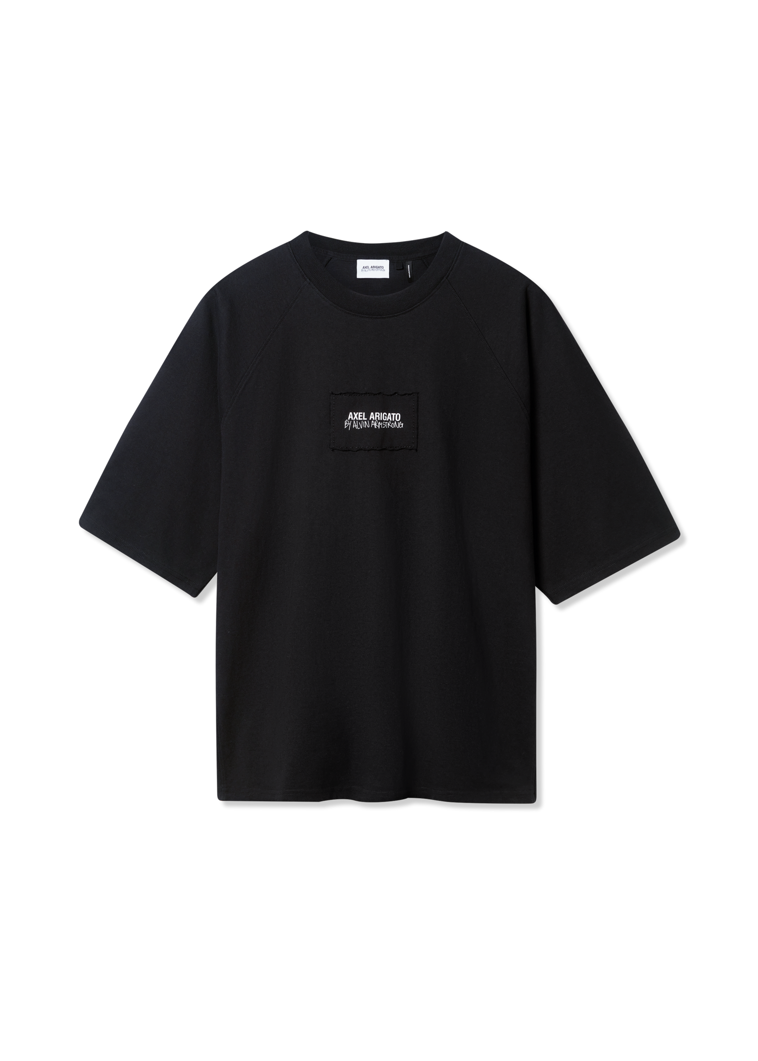 Tričko AXEL ARIGATO T-Shirt Alvin Armstrong Patch Detail Čierna | A4114001, 0