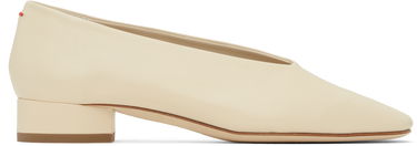 Oblečenie Aeyde Aeyde Delia Leather Ballerina Flats Béžová | A11-PU-GELR25CH-0221-100-007, 0
