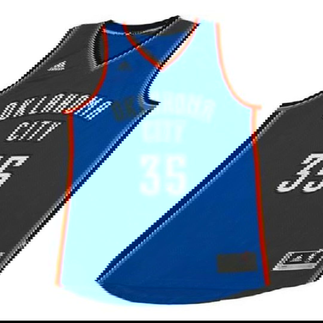 Dres adidas Originals Oklahoma City Swingman Jersey Modrá | A46194, 0