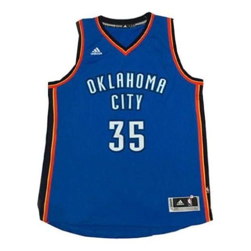 Dres adidas Originals Oklahoma City Swingman Jersey Modrá | A46194
