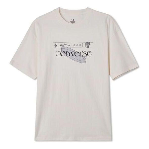 Tričko Converse Logo Graphic T-Shirt Biela | 10024870-A01