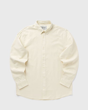 Košeľa Carhartt WIP Bolton Long Sleeve Shirt Béžová | I030238-1NG.XX, 2