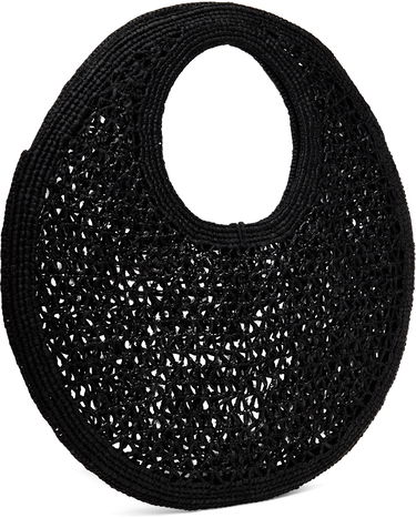 Tote bag Jacquemus Round Tote Čierna | 24H243BA387-3219, 2