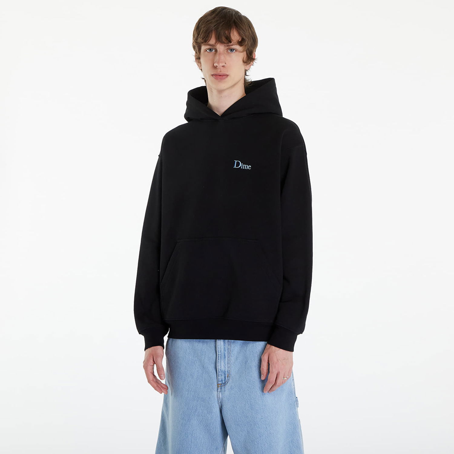 Mikina Dime Classic Small Logo Hoodie Black Čierna | DIMESP24D29BLK, 0