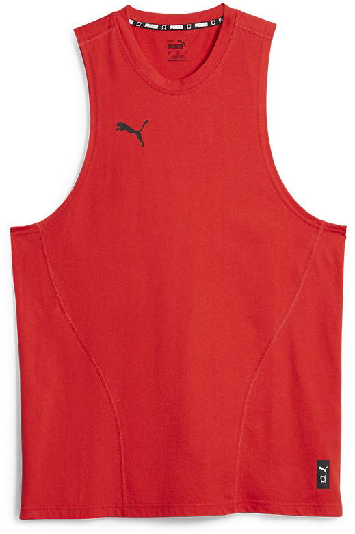 Tielko Puma Puma Hoops Team Drycell Sleeveless Top Červená | 676642-04