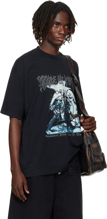 Tričko VETEMENTS VETEMENTS Cradle of Filth 'Filthy Secret' Oversized T-Shirt Čierna | UCF76TR600B, 1