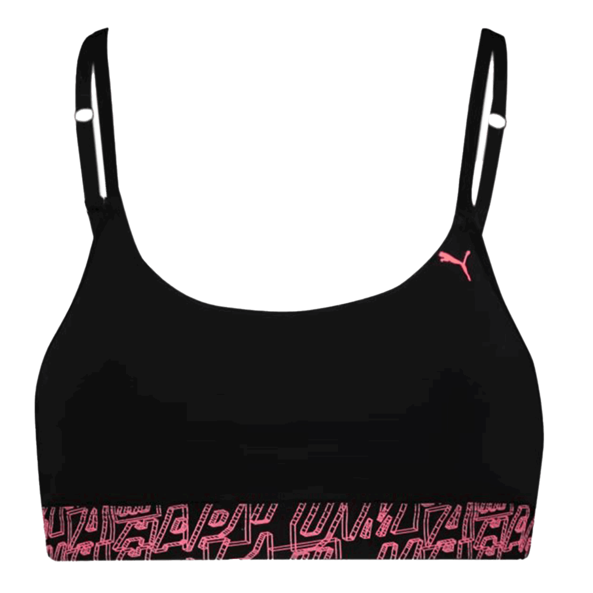 Podprsenka Puma Printed Bandeau Top Čierna | 935039-03, 0