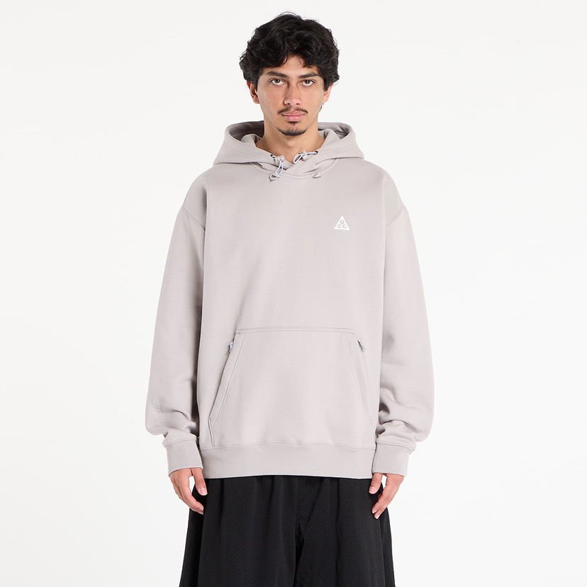 Mikina Nike ACG ACG Therma-FIT Fleece Pullover Hoodie Šedá | DZ3392-009