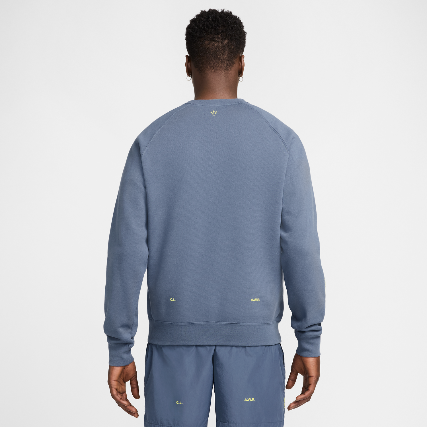 Mikina Nike NOCTA Fleece Crewneck Sweatshirt Modrá | FN8160-491, 1