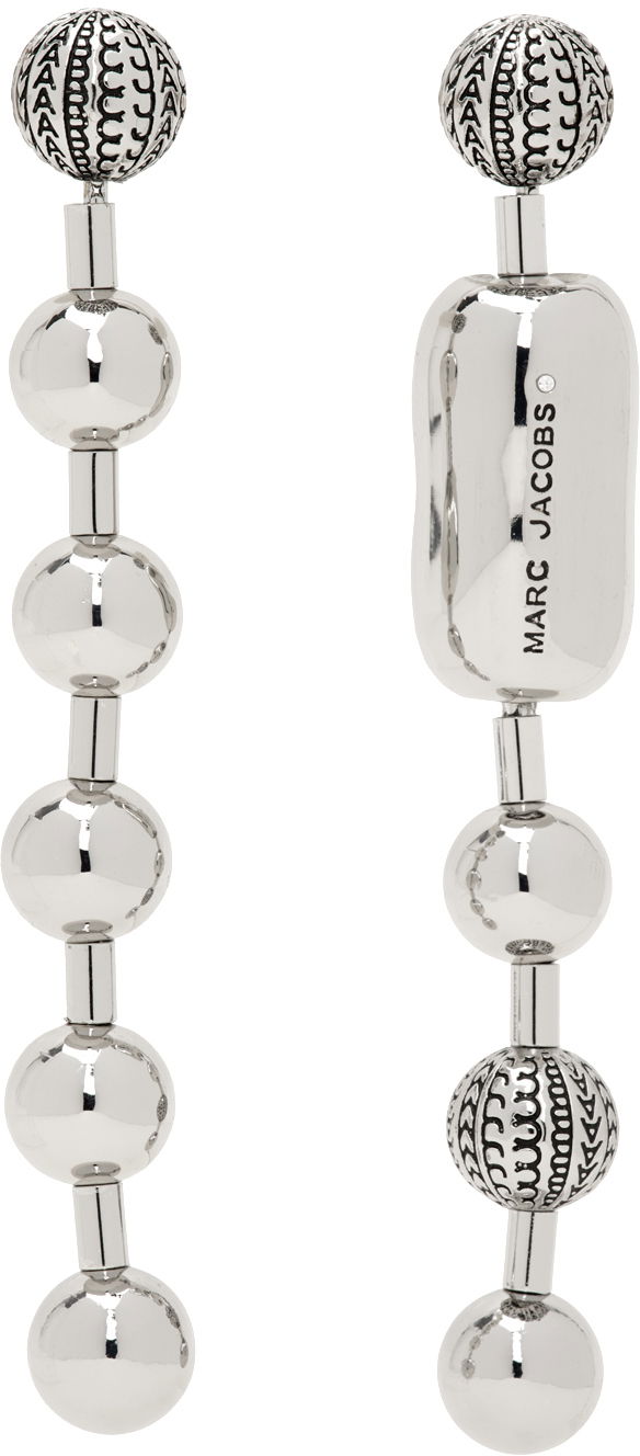 Náušnice Marc Jacobs Marc Jacobs The Monogram Ball Chain Earrings Metalická | 2S4JER001J04, 0