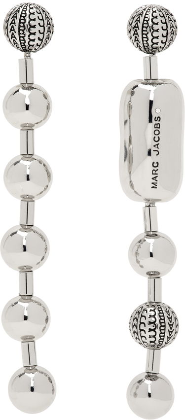 Náušnice Marc Jacobs Marc Jacobs The Monogram Ball Chain Earrings Metalická | 2S4JER001J04, 0