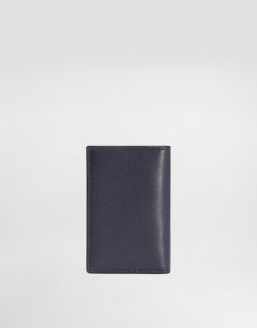 Peňaženka Dolce & Gabbana Dolce & Gabbana Eel Skin Card Holder Navy | BP3323AV95680658, 2