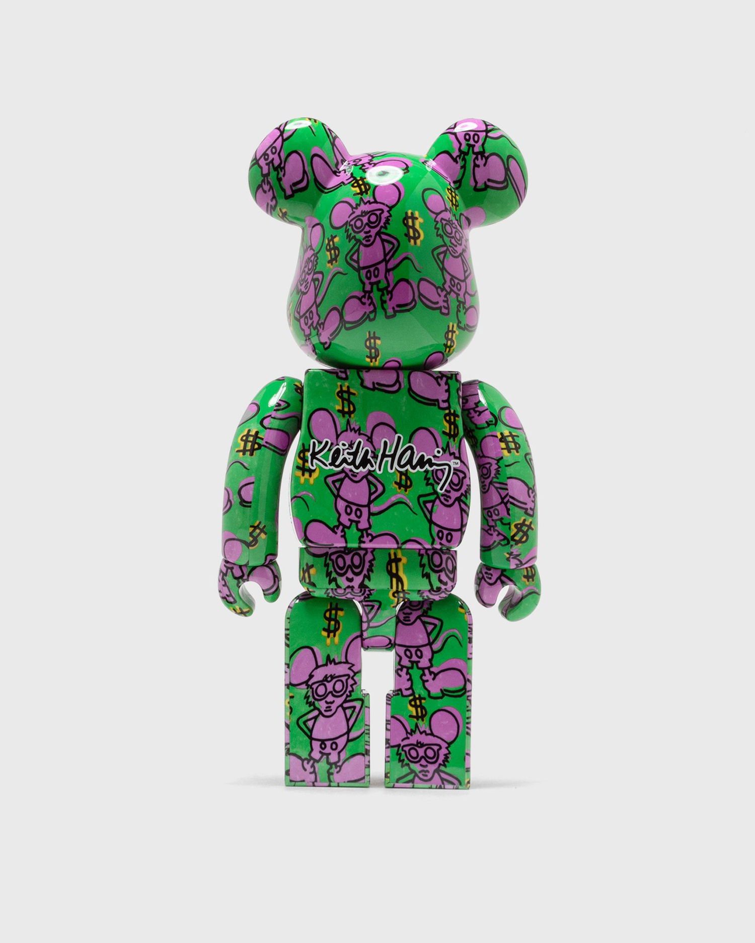 Zberateľské Medicom Toy MEDICOM BEARBRICK 1000% KEITH HARING #11 Zelené | MED1818, 1