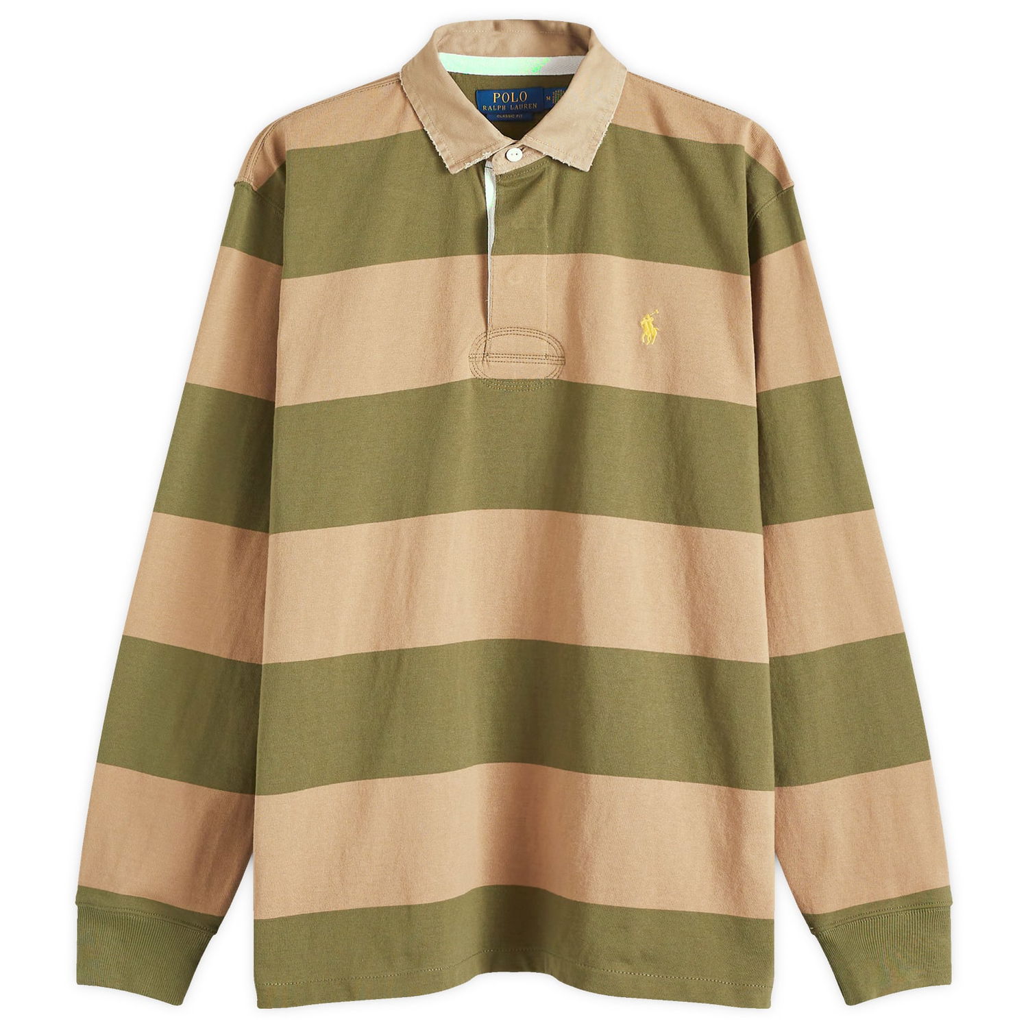 Polo tričko Polo by Ralph Lauren Ralph Lauren Men's Striped Rugby Shirt Zelené | 710967648002, 0