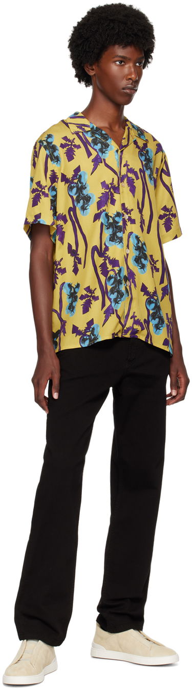 Košeľa Paul Smith PS Paul Smith Printed Shirt Žltá | M2R-695U-N22101-32, 3