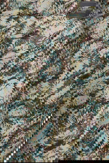 Nohavice GANNI Tapestry Jacquard Wide Leg High Waist Pants Rôznofarebný | W0777, 3