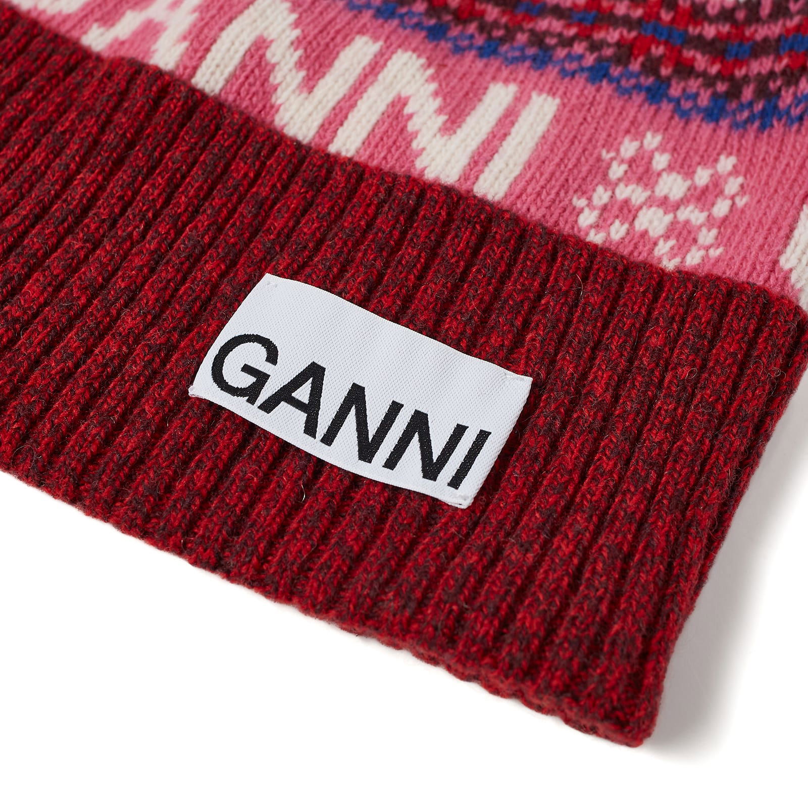 Graphic Wool Beanie