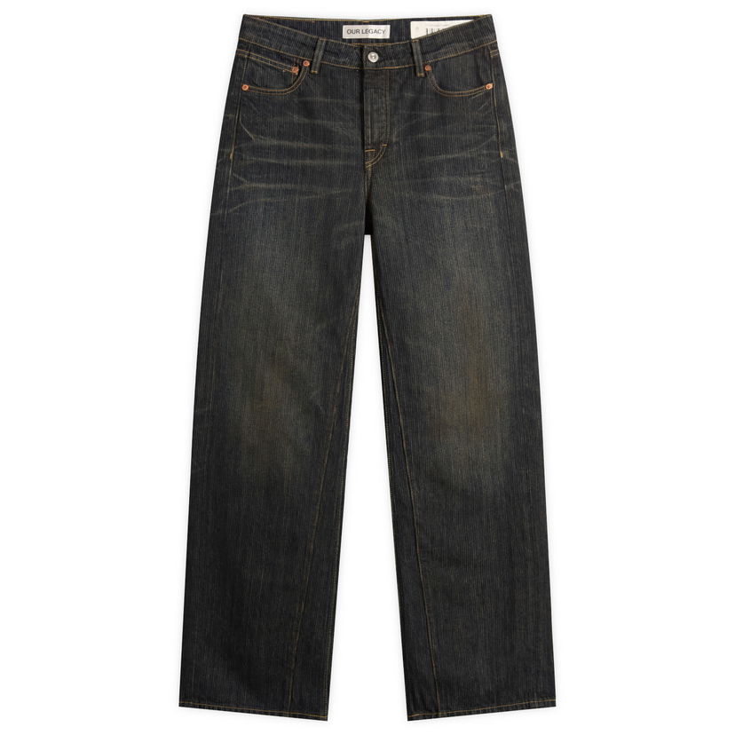 Džínsy OUR LEGACY Our Legacy Treble Cut Baggy Jeans 24" Modrá | W4255TC
