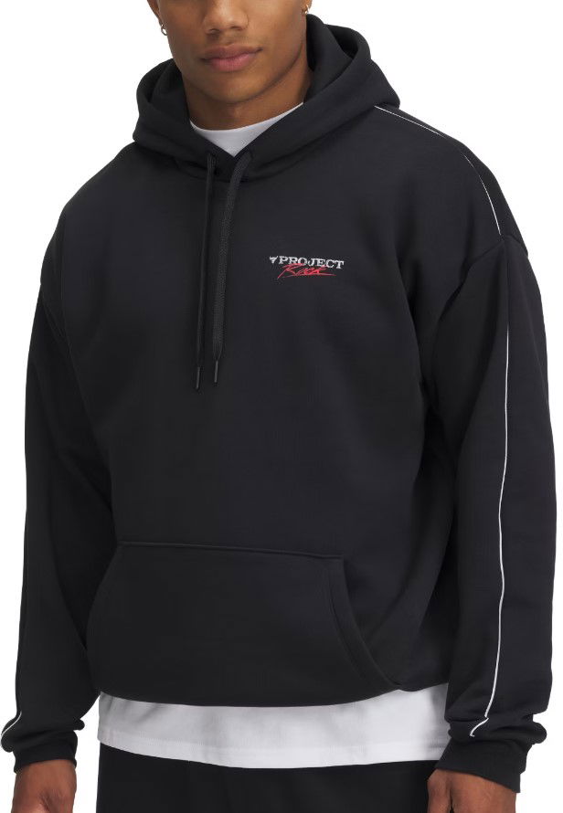 Mikina Under Armour Project Rock Icon Fleece Hoodie Čierna | 1389916-001, 0