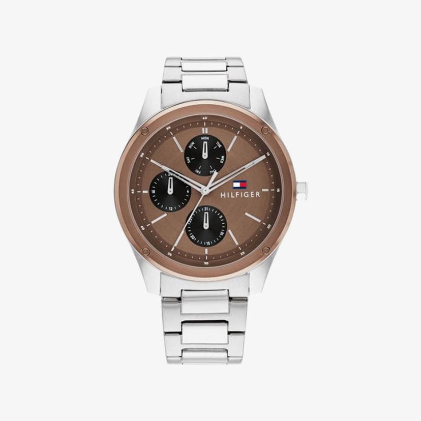 Hodinky Tommy Hilfiger Watch Tyler Multi-function Metalická | 1710533