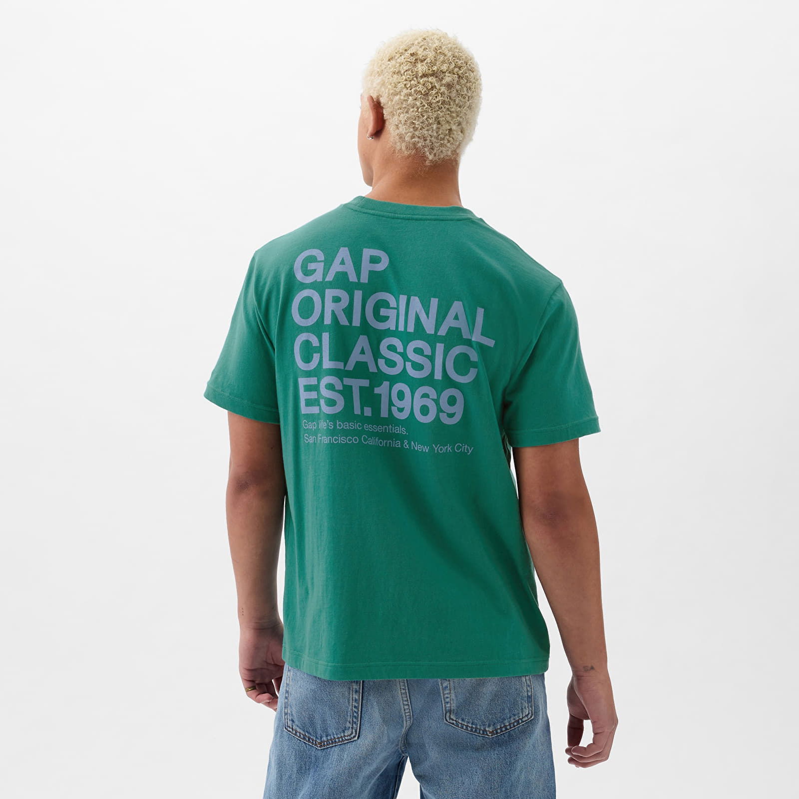 Graphic Logo Tee Jade Stone