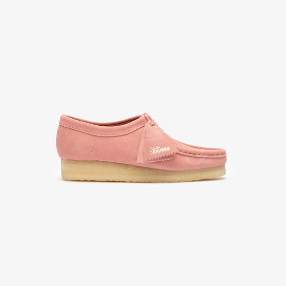 Tenisky a topánky Clarks Wmns Wallabee Ružová | 26175671, 0
