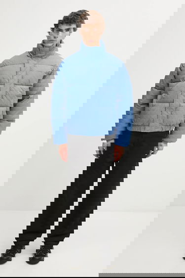 Prešívaná bunda DAILY PAPER Renako Monogram Puffer Winter Oversize Jacket Modrá | 2521063, 5