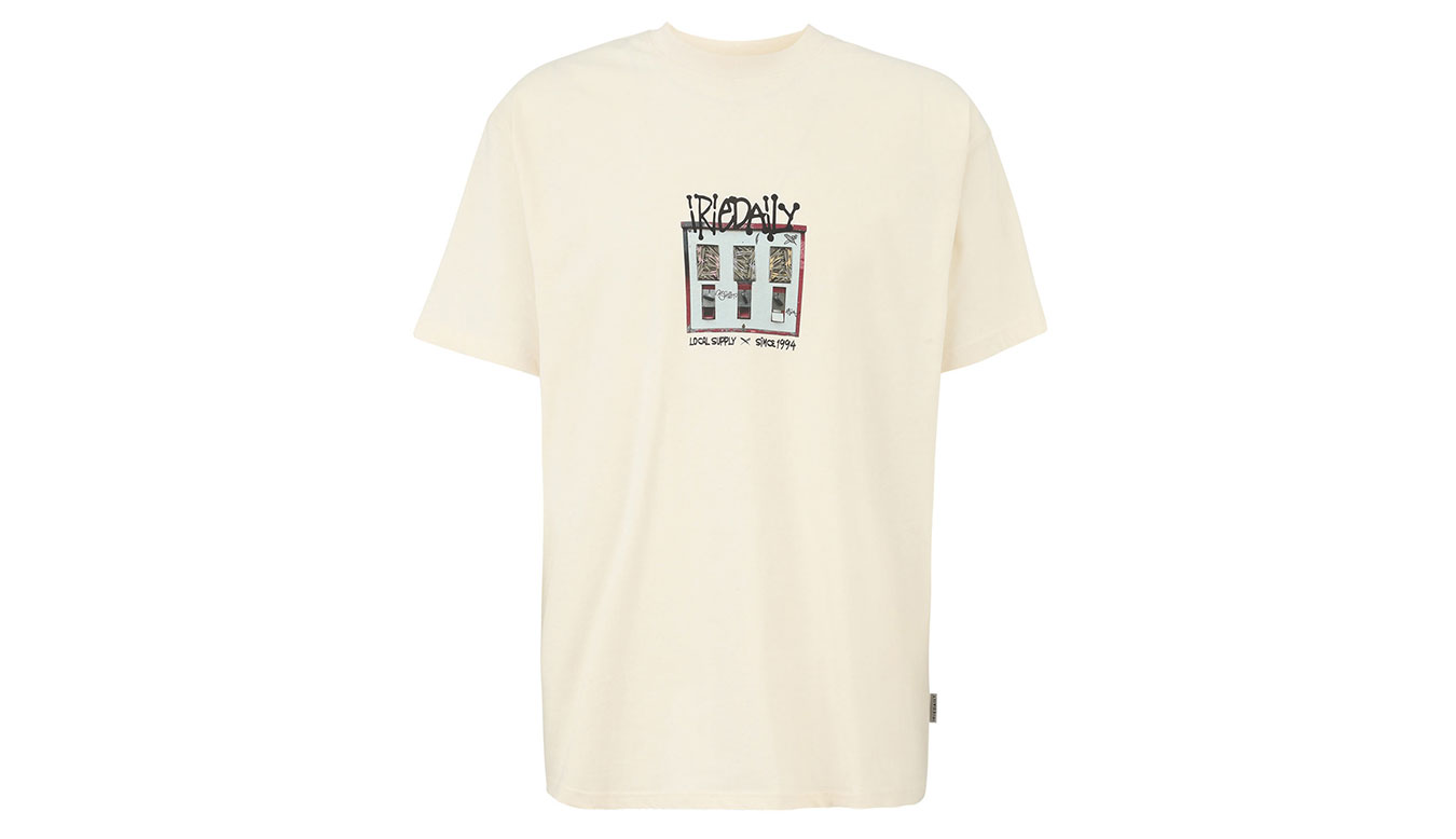 Tričko Irie Daily Candy Machine T-Shirt Béžová | 115D56A-514, 0