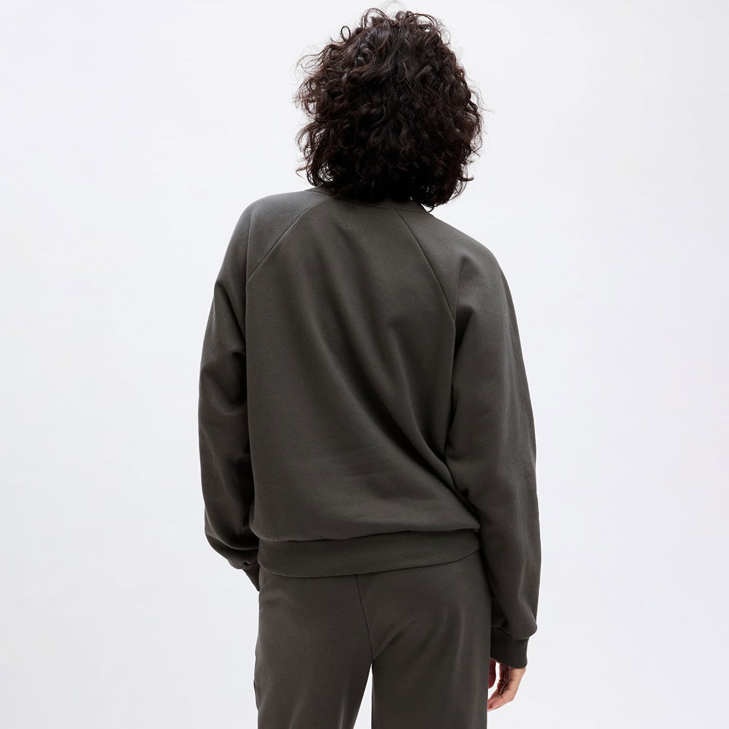 Mikina GAP Sweatshirt Logo Sweatshirt Cast Iron L Čierna | 829096-03, 1