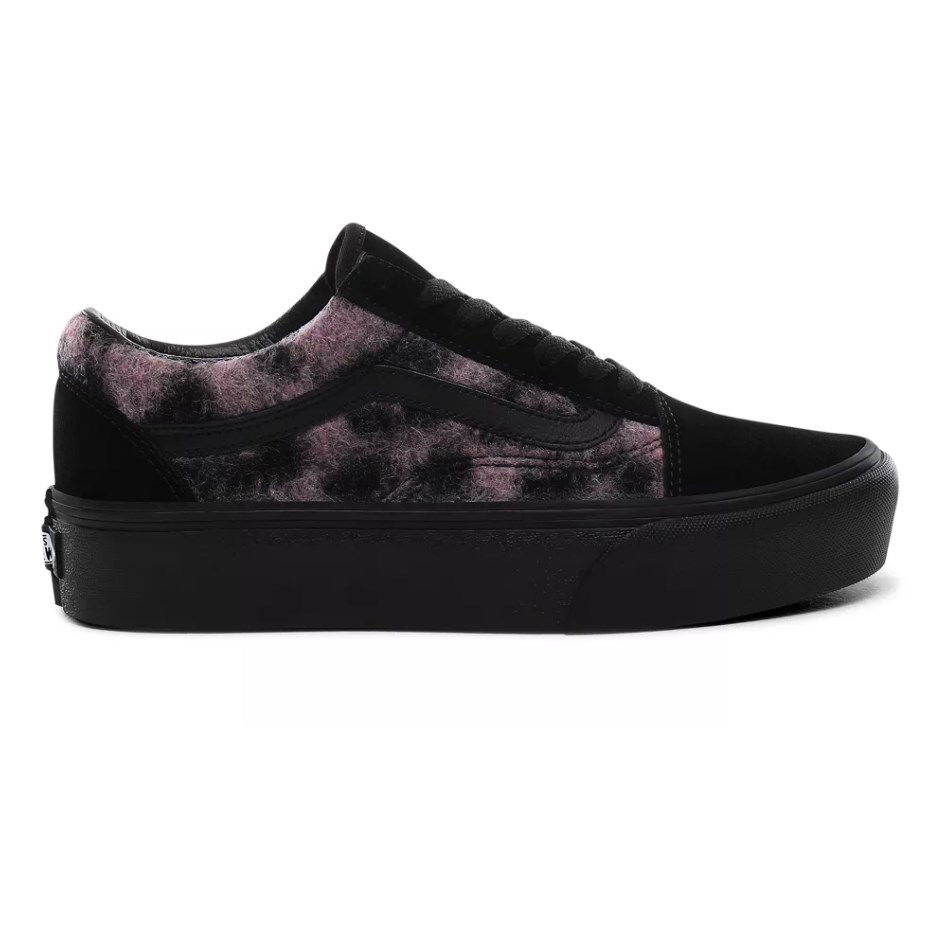 Tenisky a topánky Vans Old Skool Platform Mix Leopard Čierna | VN0A3B3UTRE, 0