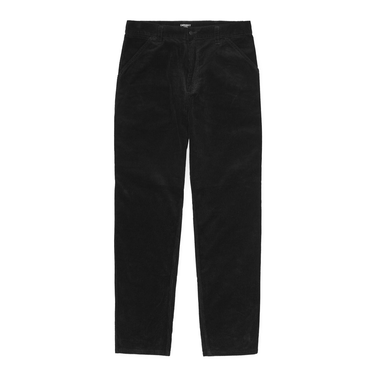 Single Knee Pant "Black rinsed"