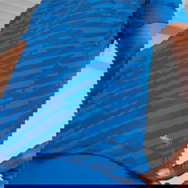 Dres Puma teamULTIMATE DRYCELL Patterned Short-Sleeve Performance Jersey Modrá | 705371-002, 3