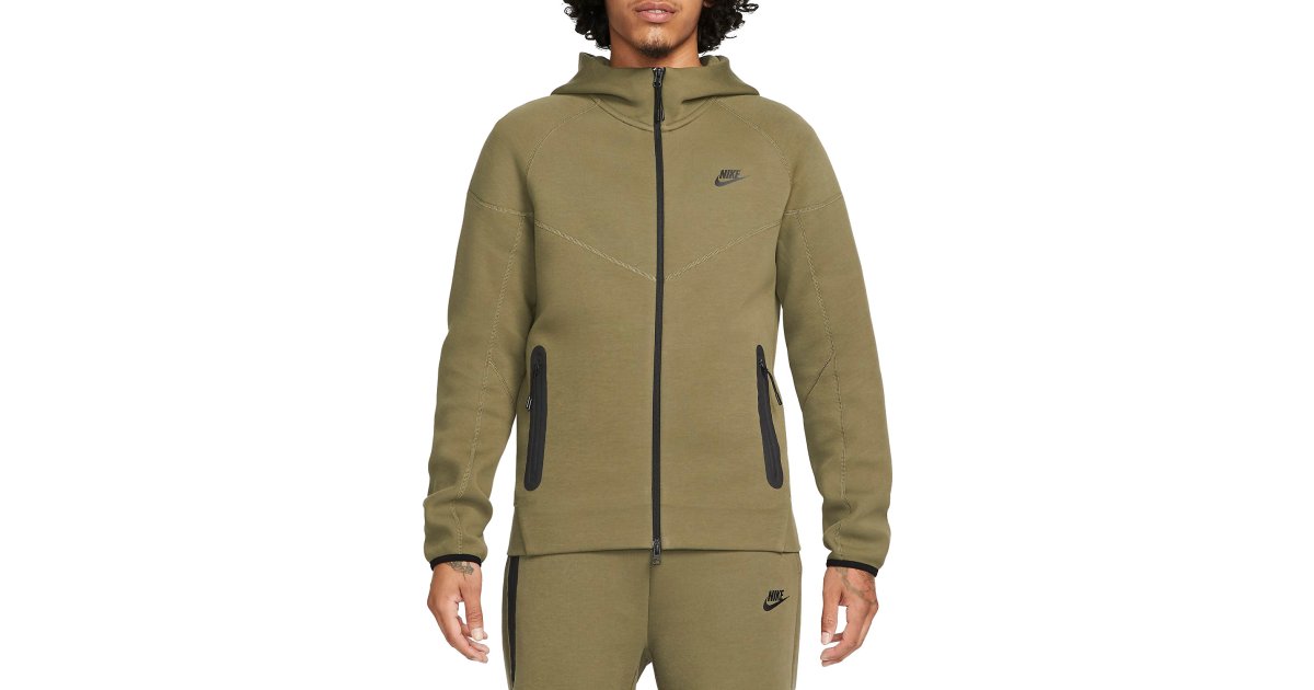 Mikina Nike Tech Fleece Windrunner Hnedá | fb7921-222, 1