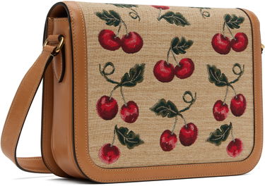 Kabelka Valentino Valentino Garavani 9to5 Mini Cherryfic Shoulder Bag Béžová | 6W0B0R15IXM, 2