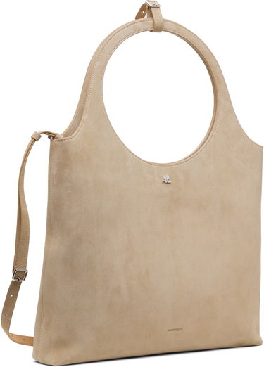 Kabelka Courrèges Courrèges Holy Day Suede Tote Béžová | 125GSA161CR0024, 1