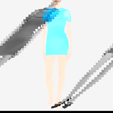 Šaty Jean Paul Gaultier Double Side Mesh Dress Modrá | 24-27-F-RO121I-T001-7300, 4