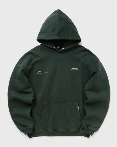 Mikina Represent Clo Represent PATRON OF THE CLUB HOODIE Zelené | MLM4270-386, 0