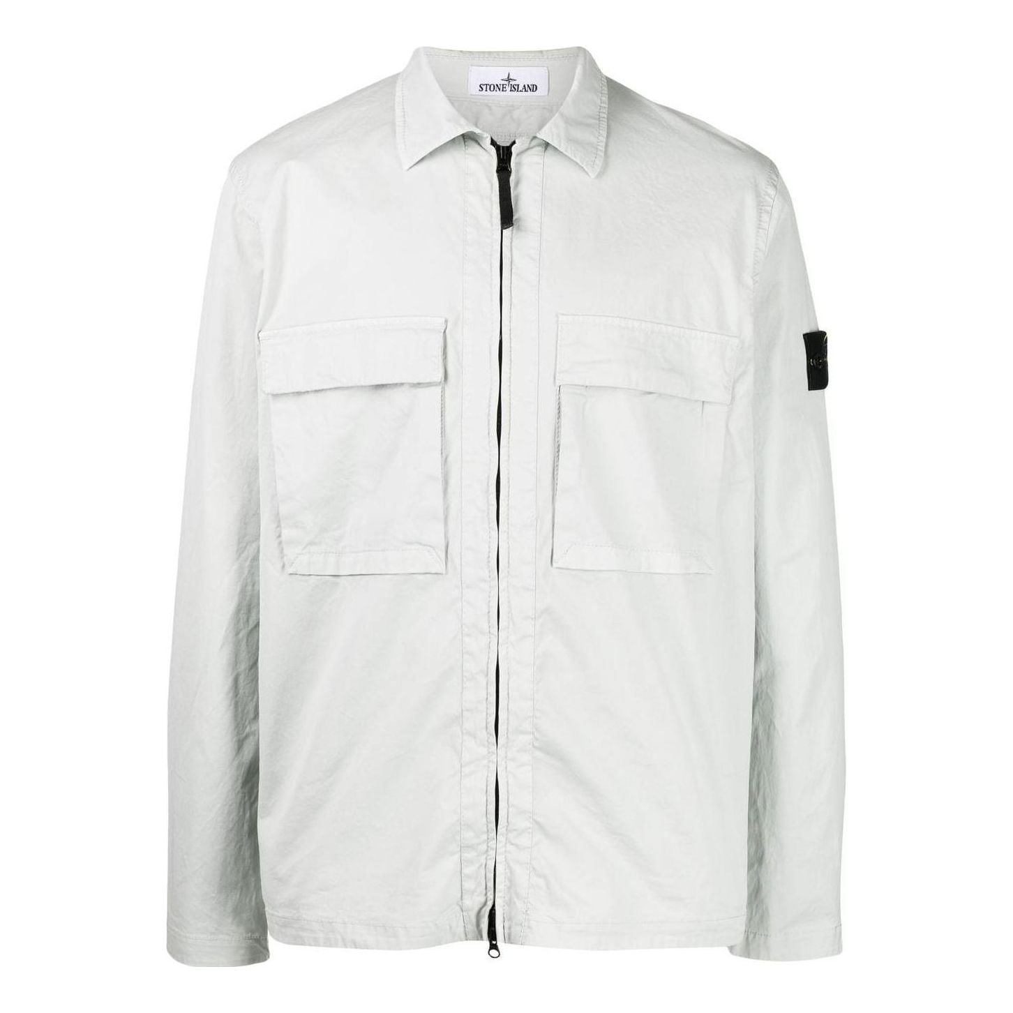 Košeľa Stone Island Compass Zipped Shirt Zelené | 771511710-V0061, 0