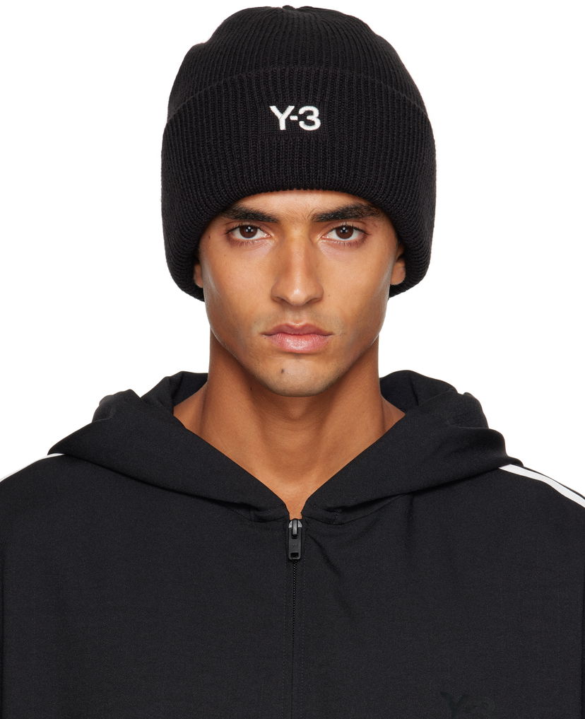 Kulicha Y-3 Y-3 Classic Knit Beanie Čierna | JW8963