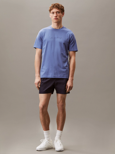 Tričko CALVIN KLEIN Calvin Klein Graphic Short Sleeve T-Shirt Modrá | LVGMS5K182-T0Z, 2